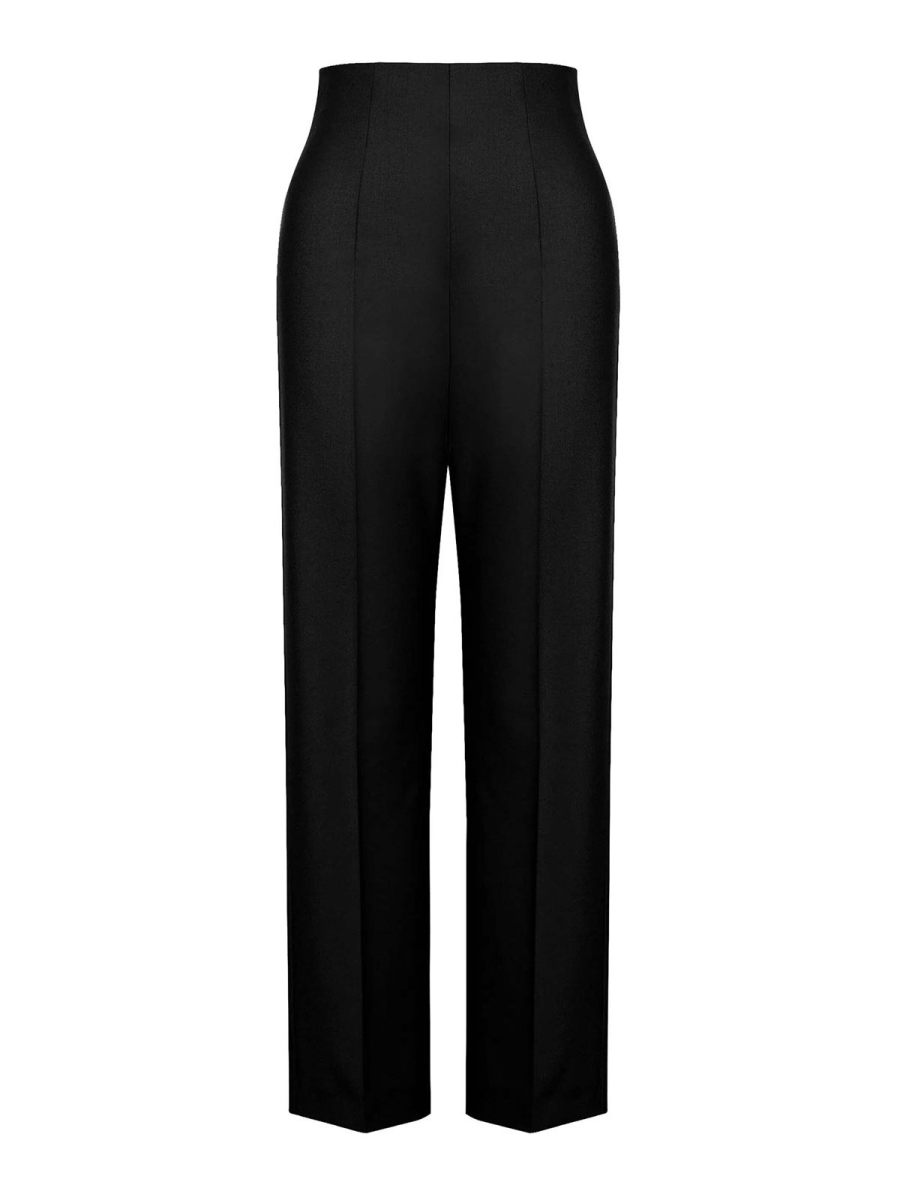 Alberta Ferretti Pantalons Décontractés - Noir