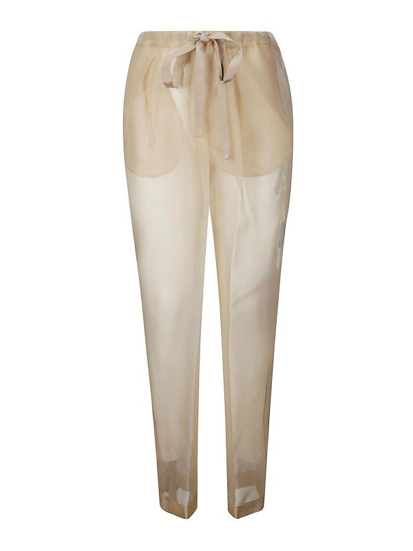 Khaite Pantalons Décontractés - Beige