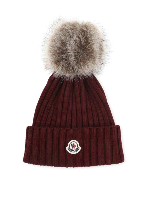 Moncler Chapeau - Rouge Bru