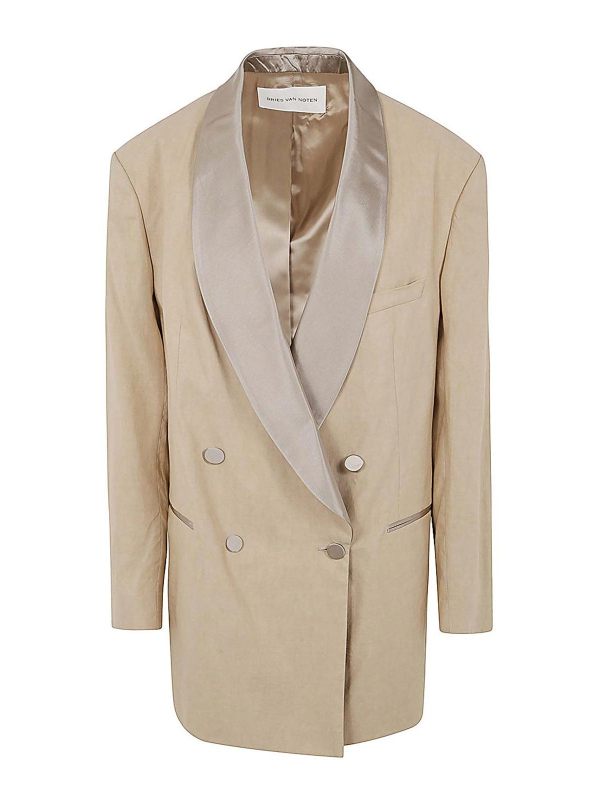 Dries Van Noten Veste Casual - Blanc