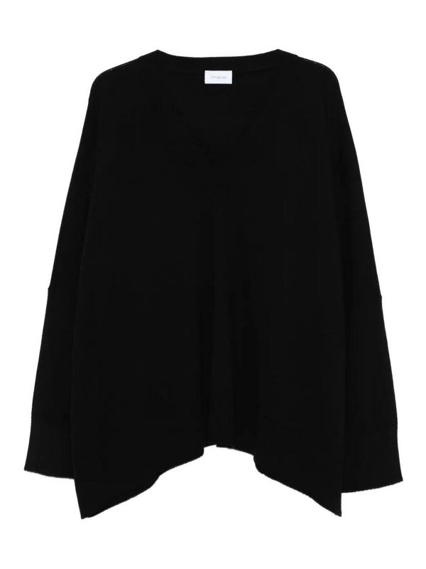 Malo Pull À Col V - Noir