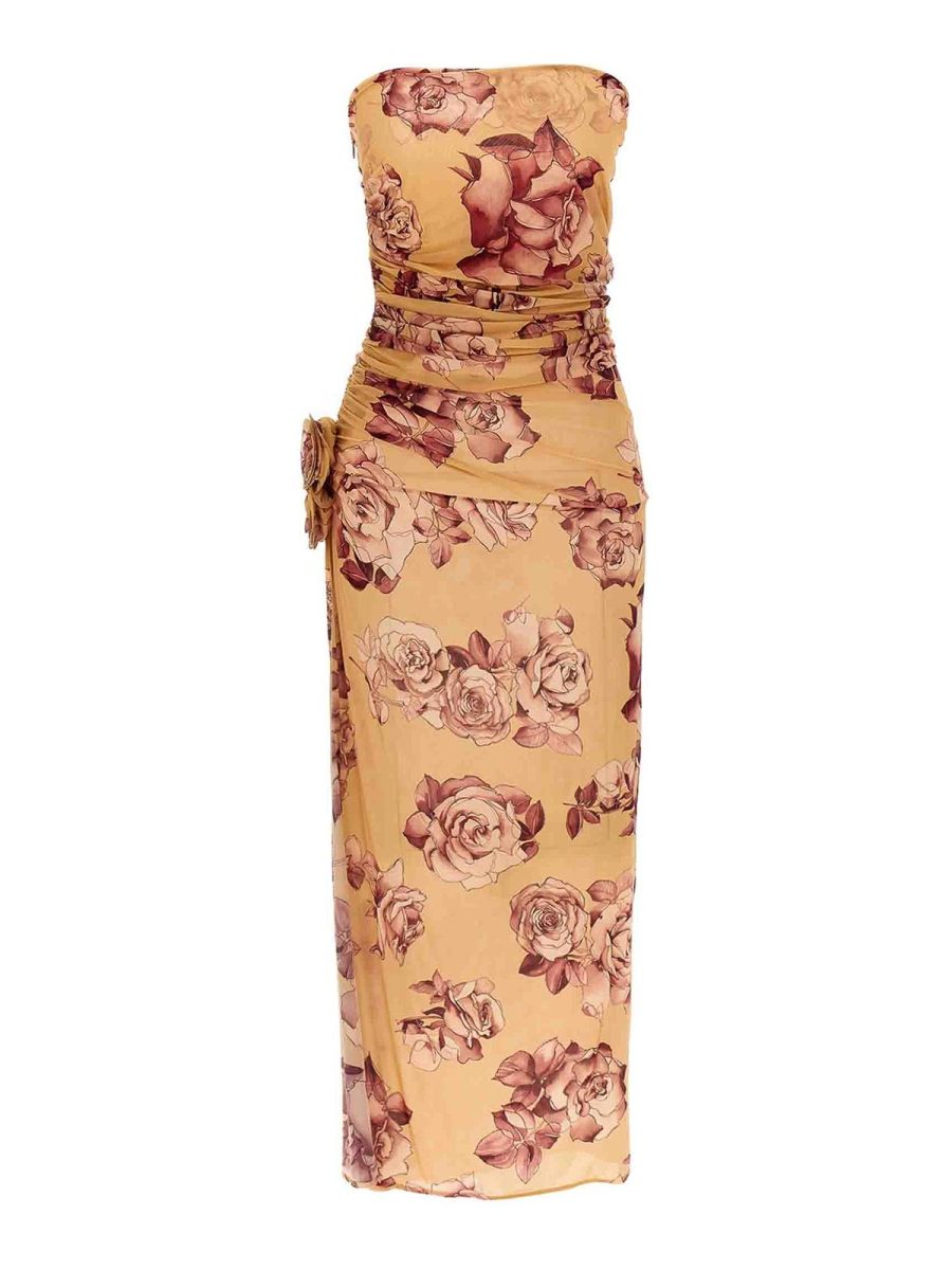 Magda Butrym Robe Au Genou - Multicolore