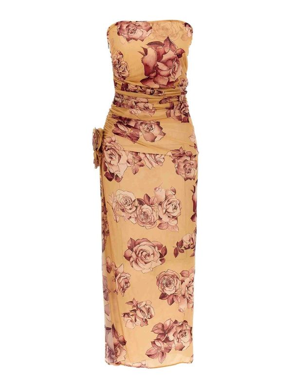 Magda Butrym Robe Au Genou - Multicolore