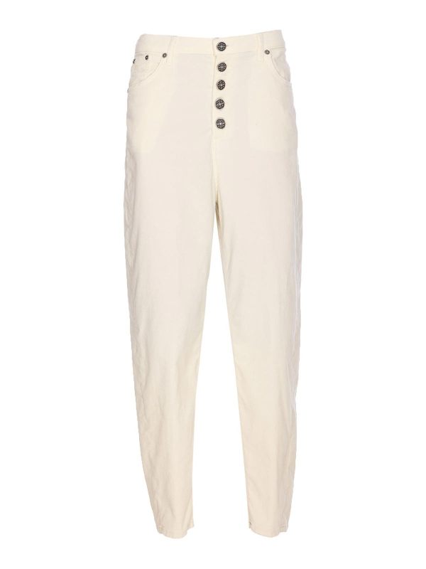 Dondup Jean Bootcut - Blanc