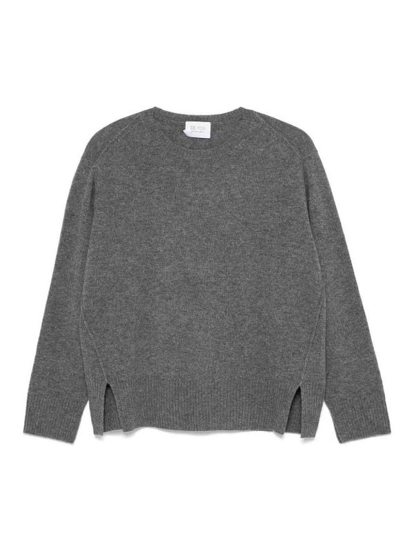 Be You Pull Col Rond - Gris