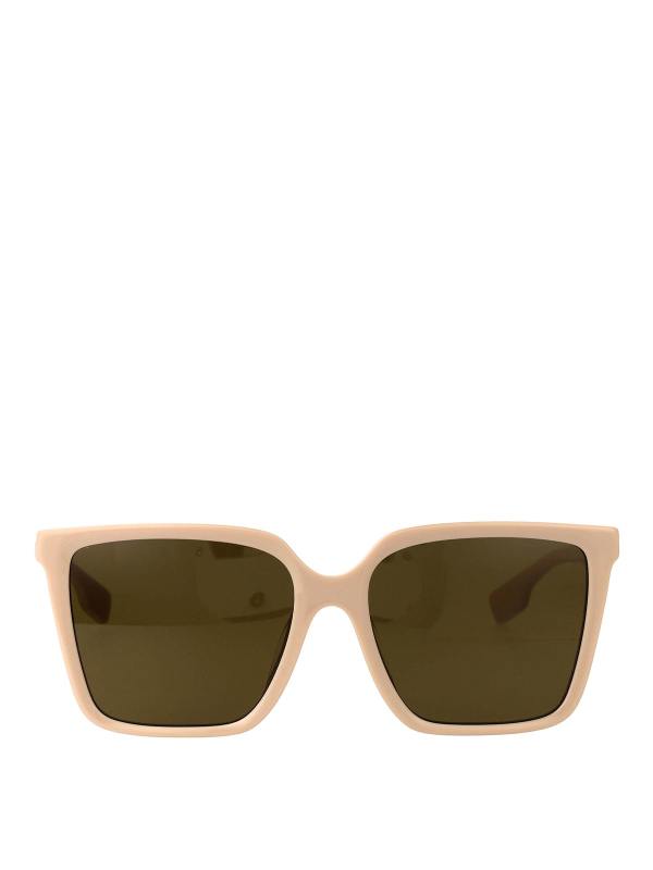 Burberry Lunettes De Soleil - Beige