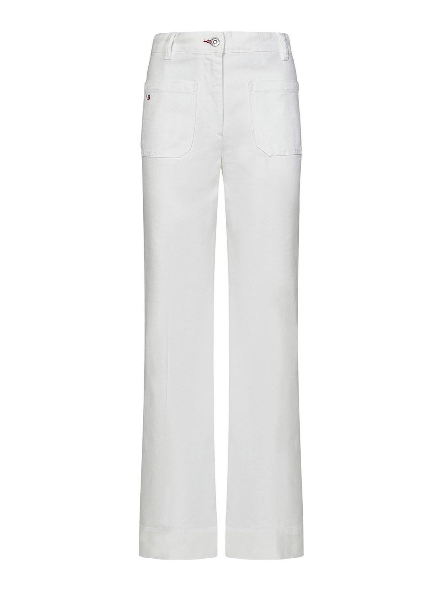 Victoria Beckham Jean Bootcut - Blanc