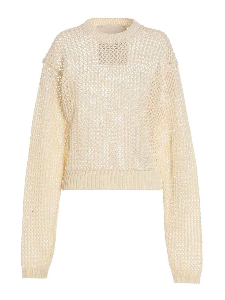 Ramael Pull Col Rond - Blanc