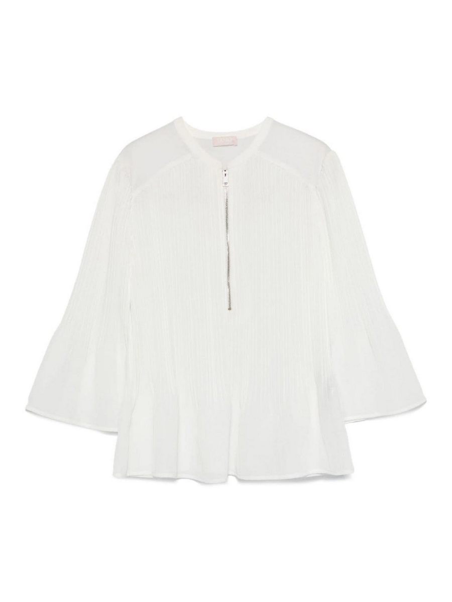 Liu Jo Robe Au Genou - Blanc