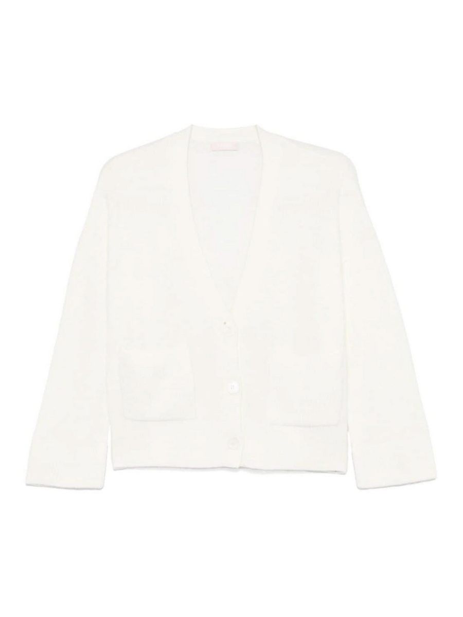Liu Jo Pull Col Rond - Blanc