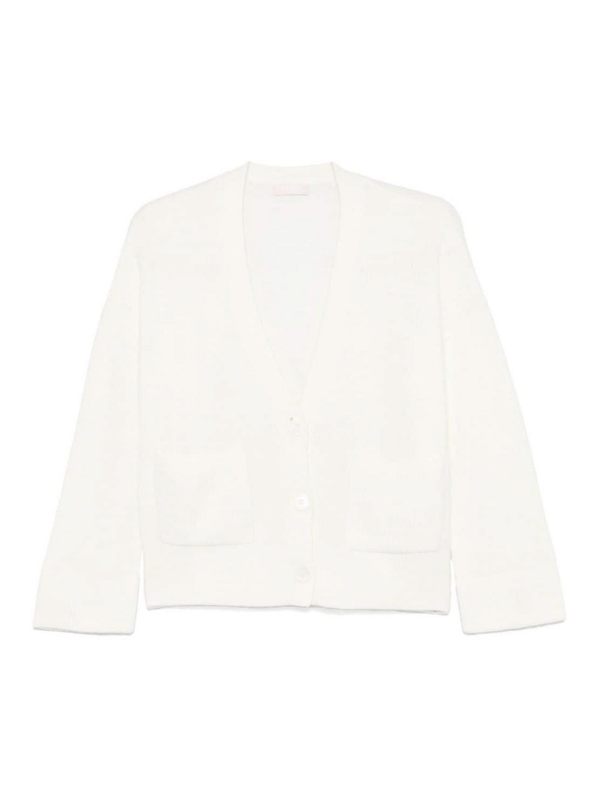Liu Jo Pull Col Rond - Blanc