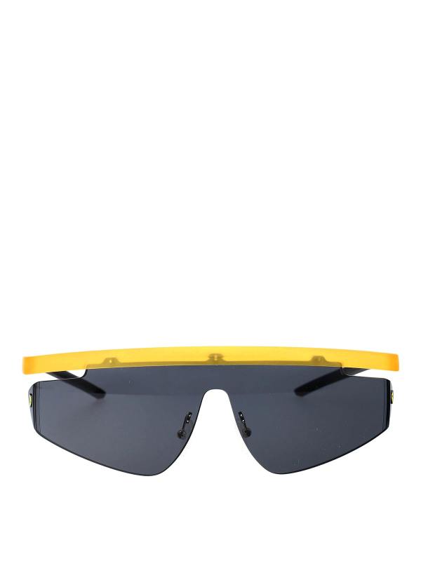 Ferrari Lunettes De Soleil - Jaune