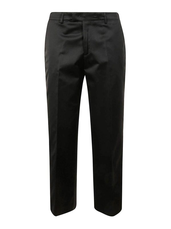 Pt Torino Pantalons Décontractés - Noir