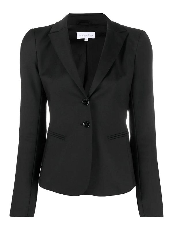 Patrizia Pepe Veste Casual - Noir