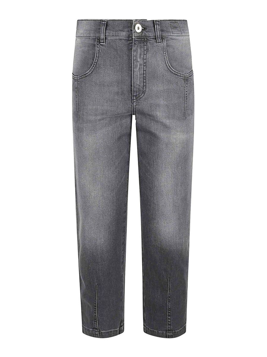 Eleventy Pantalons Décontractés - Gris