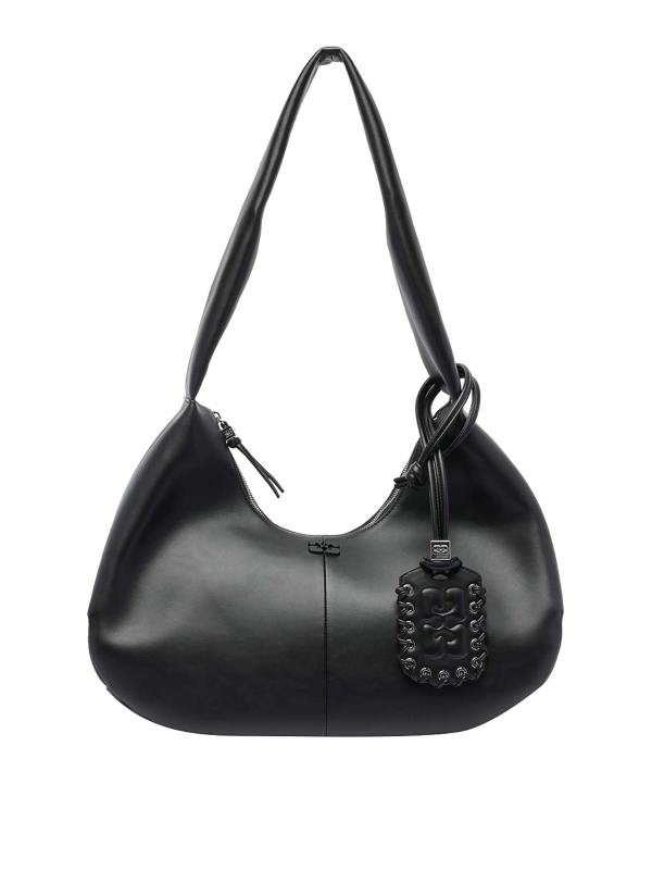 Ganni Sac Bandoulière - Noir