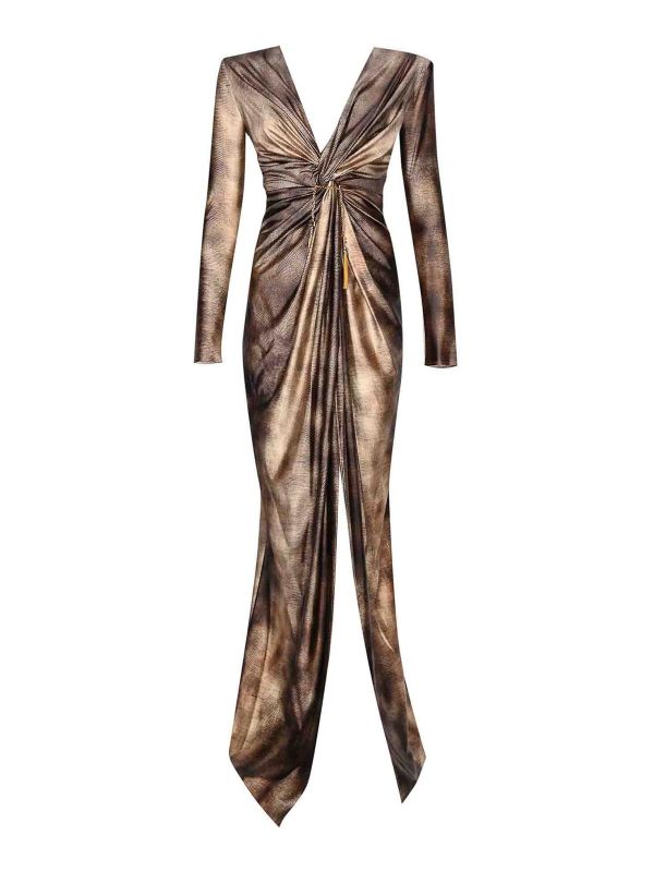 Elisabetta Franchi Robe De Soirée - Rouge