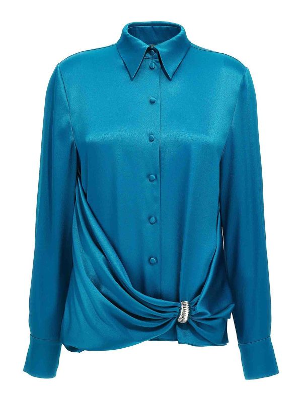 Alberta Ferretti Chemise - Bleu