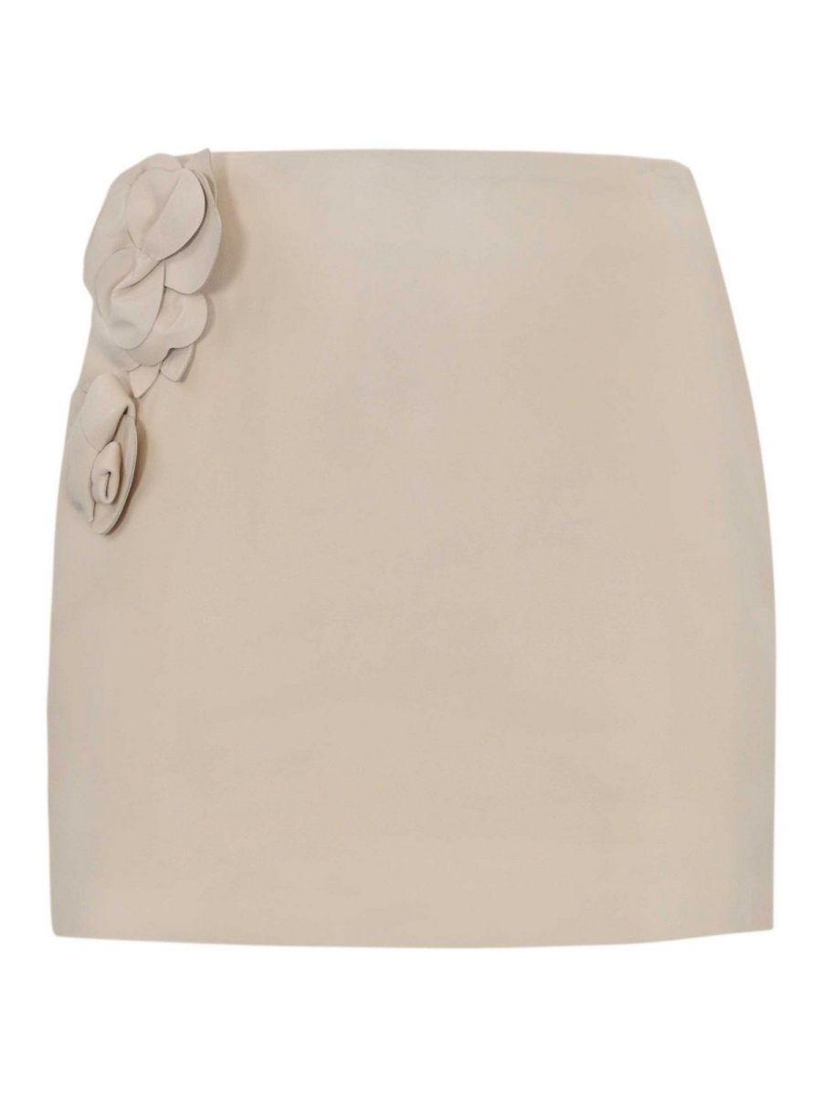 Elisabetta Franchi Jupe Midi - Crème