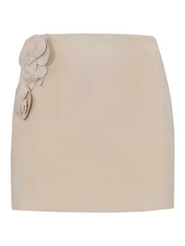 Elisabetta Franchi Jupe Midi - Crème