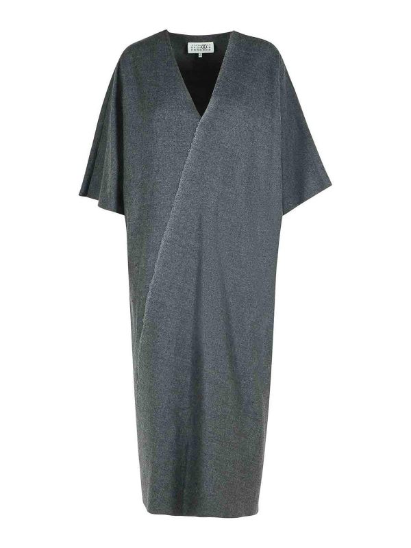 MM6 Maison Margiela Maxi Robe - Gris