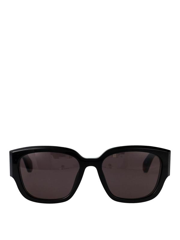 Alexander Mcqueen Lunettes De Soleil - Noir