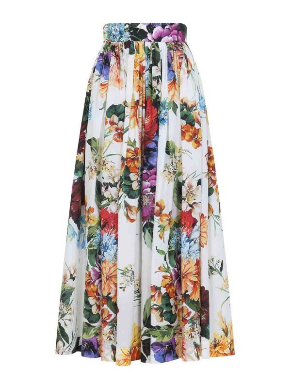 Dolce & Gabbana Jupe Midi - Rose Clair
