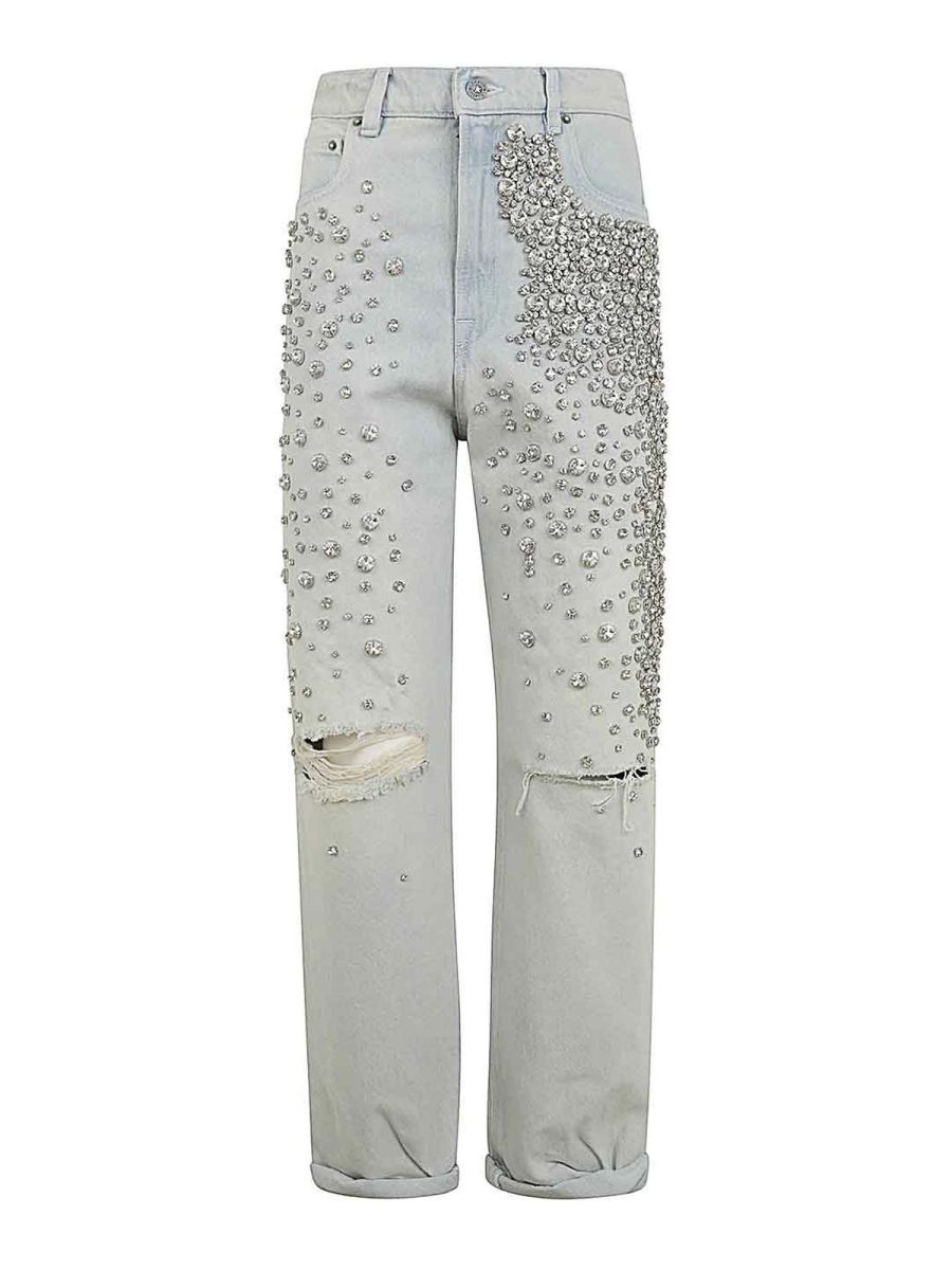 Golden Goose Jean Droit - Bleu