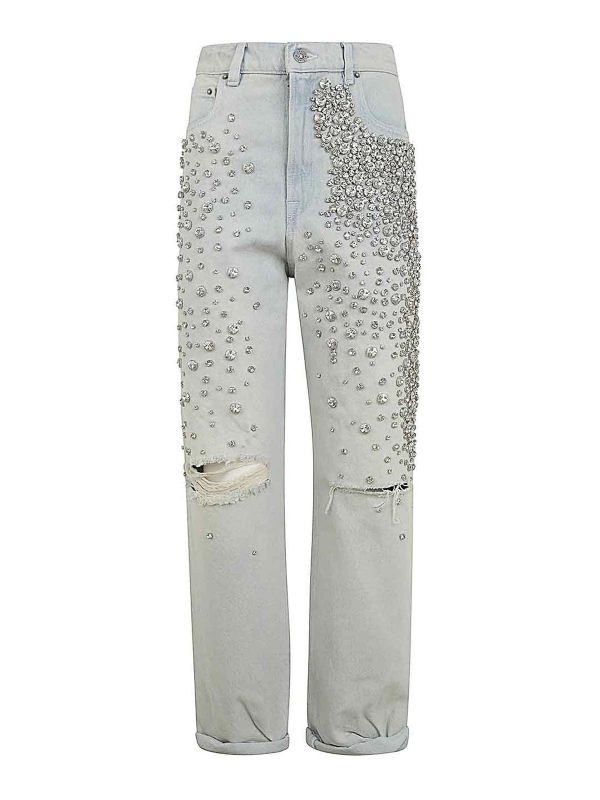 Golden Goose Jean Droit - Bleu
