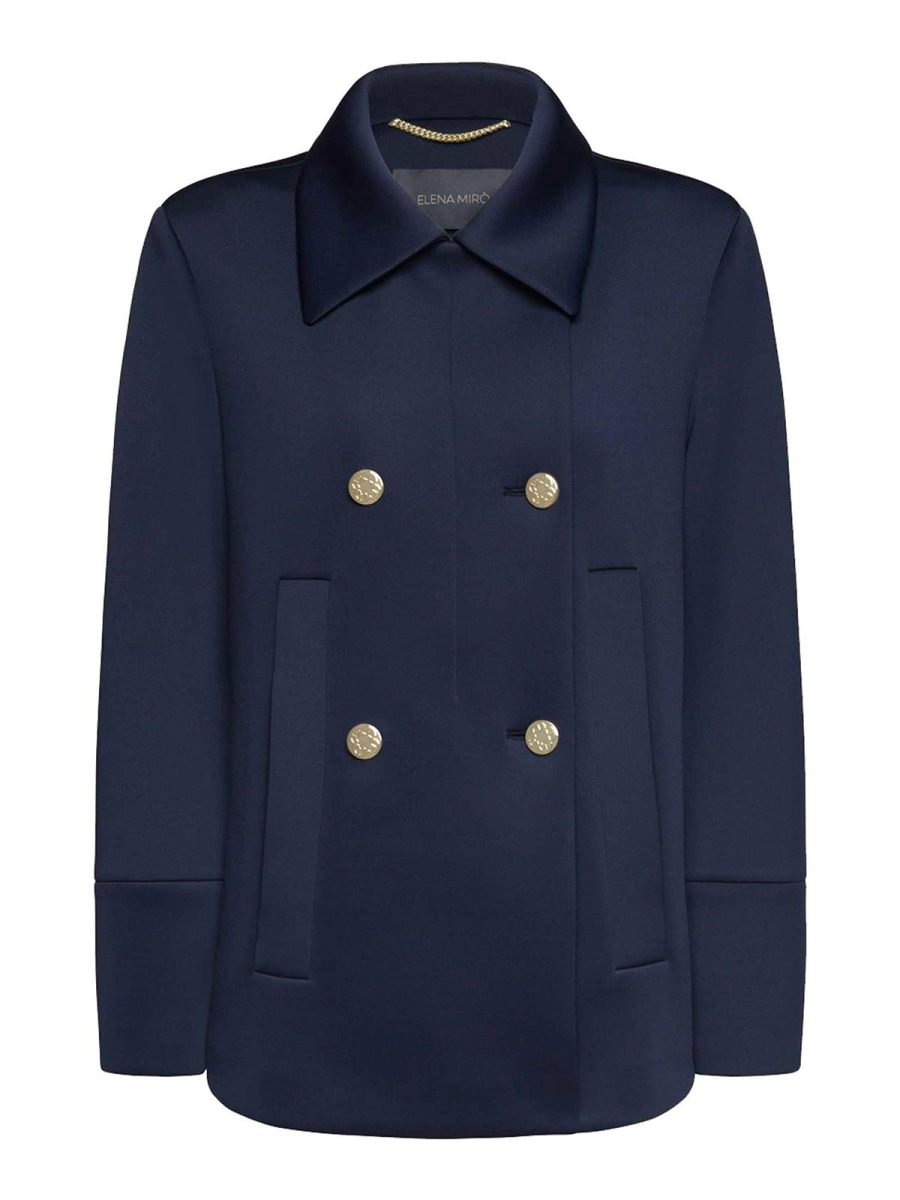 Elena miro' Veste Casual - Bleu