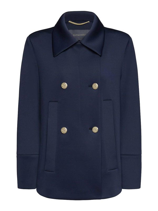Elena miro' Veste Casual - Bleu