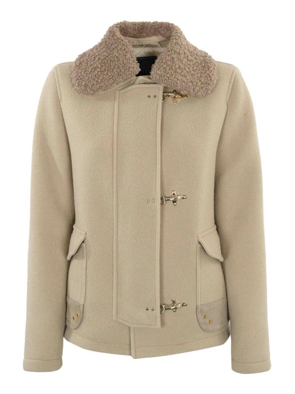 Fay Veste Casual - Beige