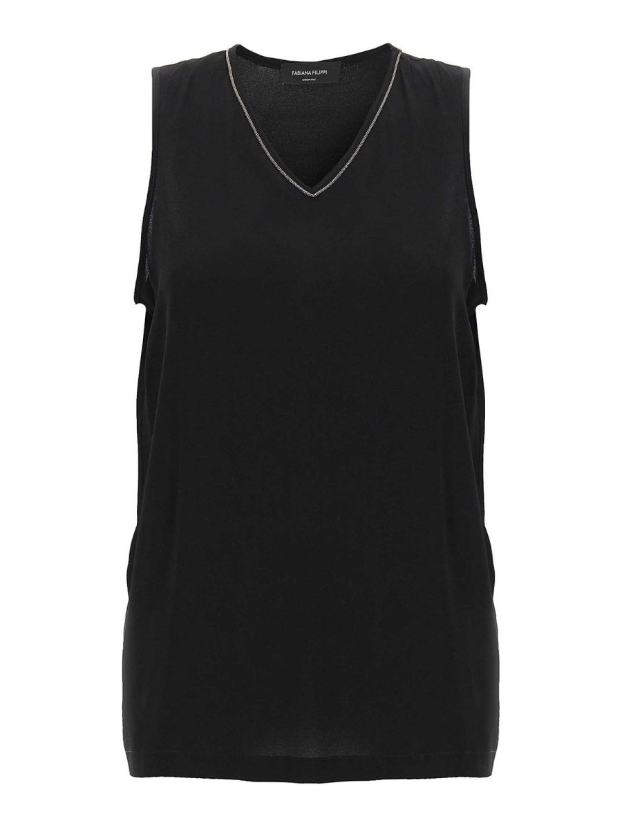 Fabiana Filippi Top - Noir