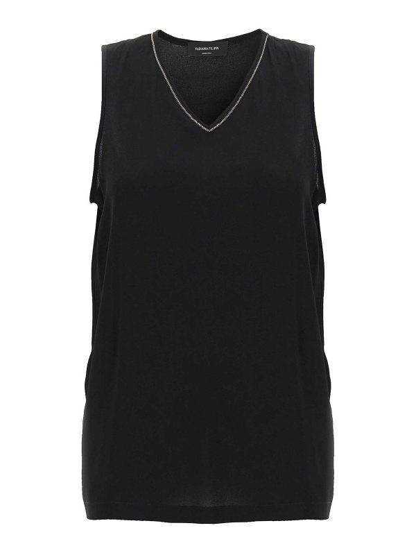 Fabiana Filippi Top - Noir