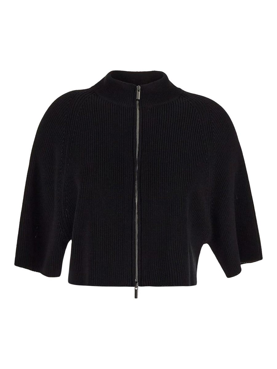 Gentryportofino Pull Col Rond - Noir