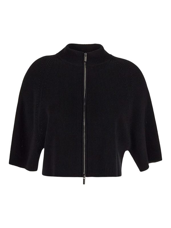 Gentryportofino Pull Col Rond - Noir