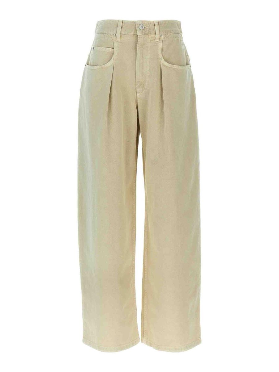 Isabel Marant Etoile Jean Bootcut - Beige
