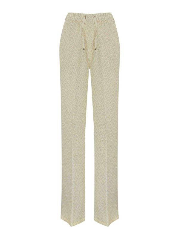 Herno Pantalons Décontractés - Crème