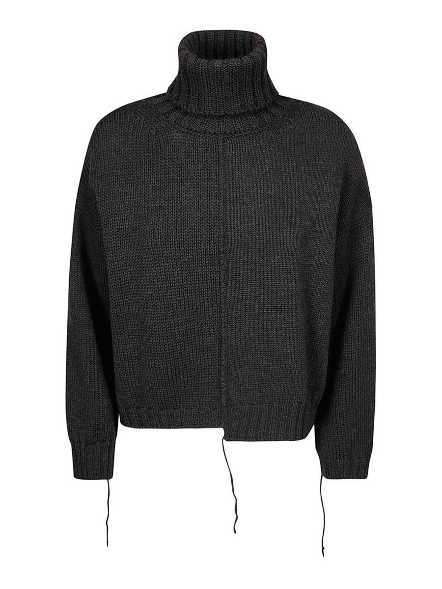 Archiviob Pull Col Roulé - Gris