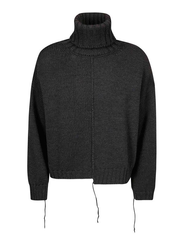Archiviob Pull Col Roulé - Gris