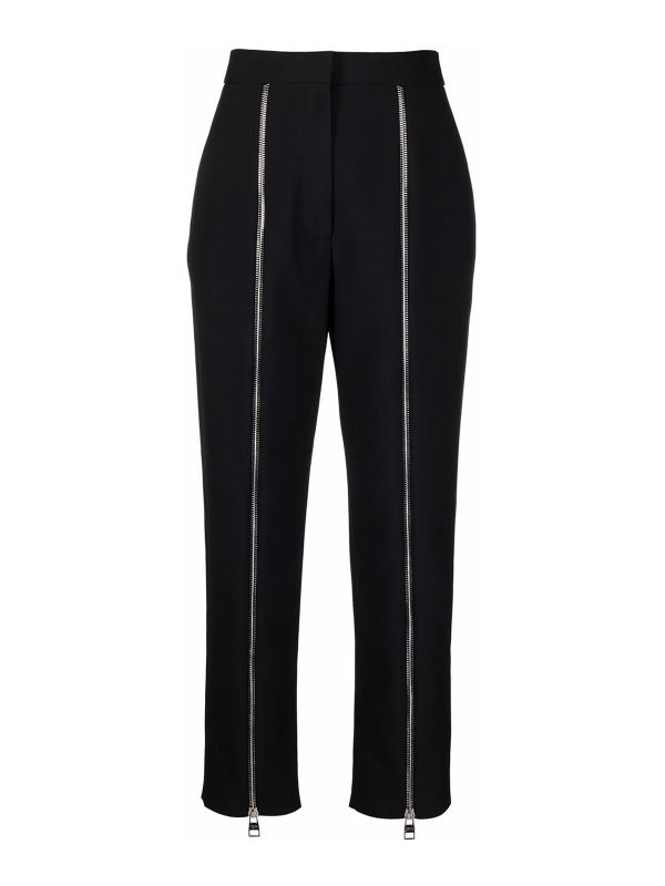 Alexander Mcqueen Jean Droit - Noir