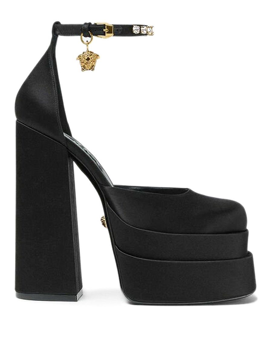Versace Chaussures À Talon - Noir