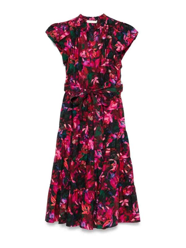 Ulla Johnson Robe Au Genou - Vert