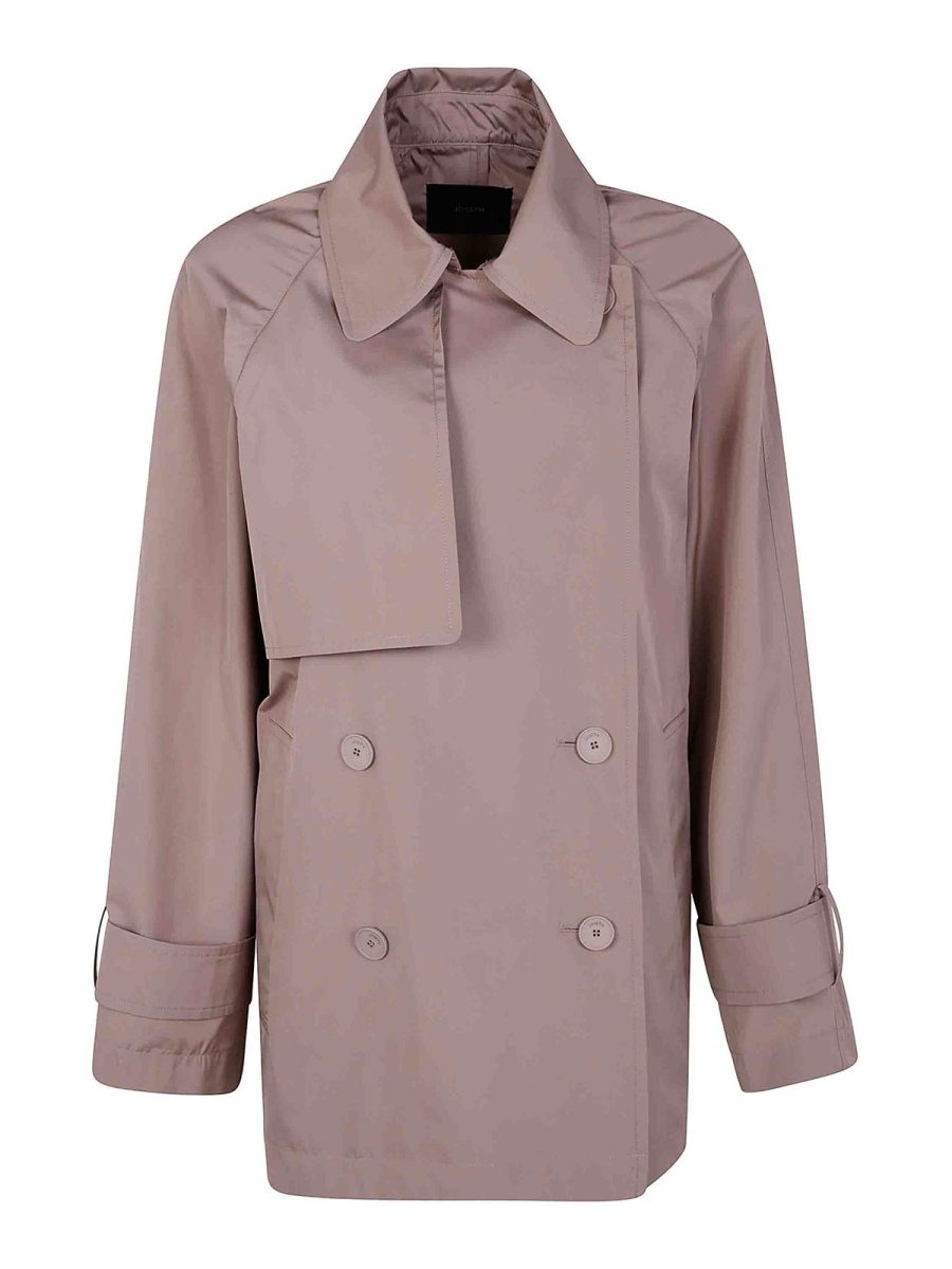 Joseph Manteau Court - Marron