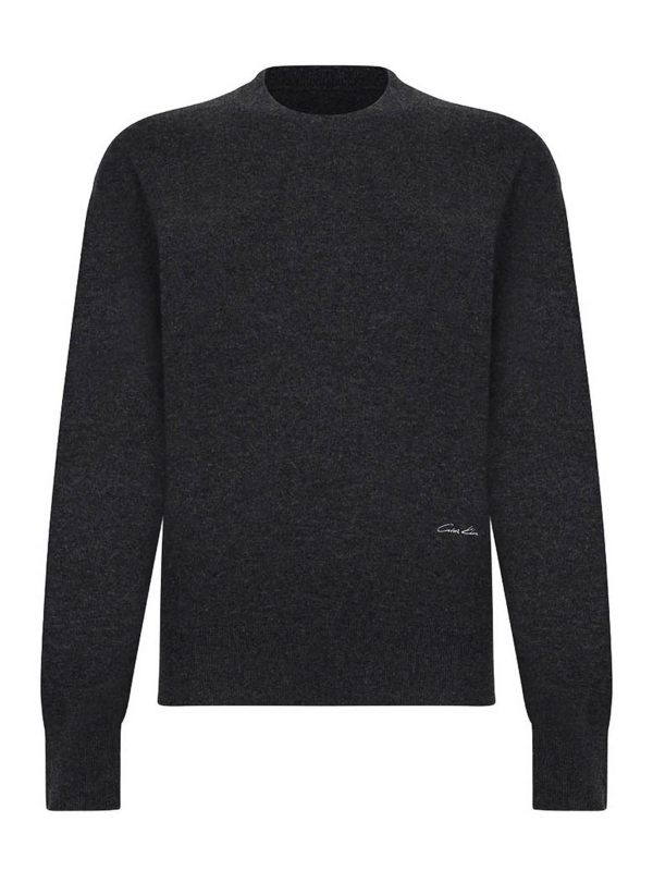 Calvin Klein Pull Col Rond - Gris