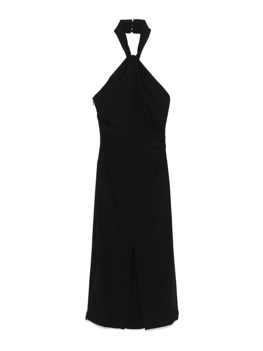 Iro Robe Au Genou - Noir