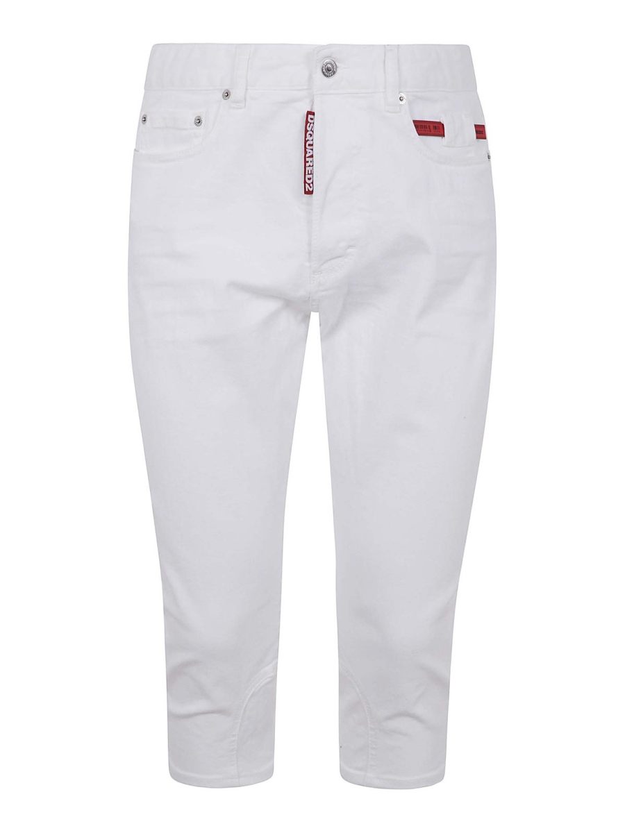 Dsquared2 Jean Droit - Blanc