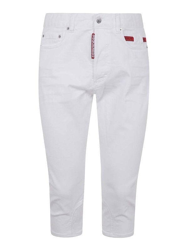 Dsquared2 Jean Droit - Blanc