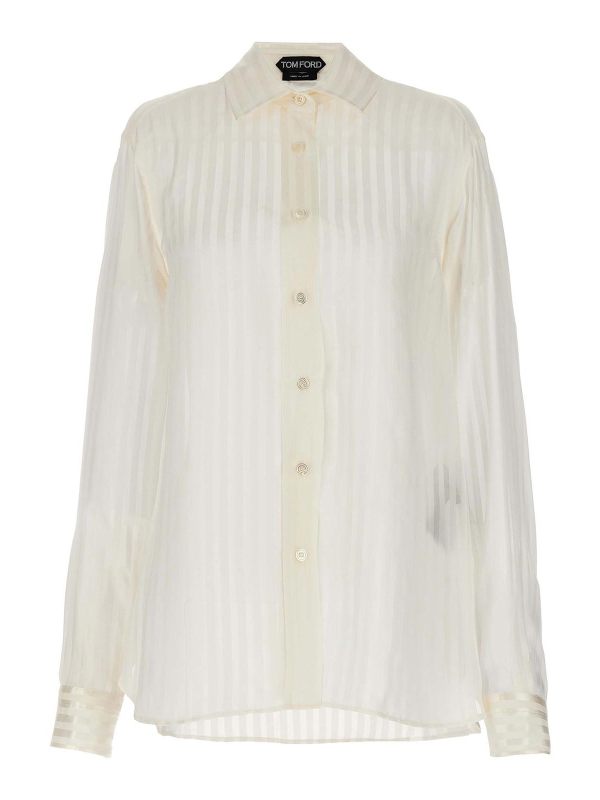 Tom Ford Chemise - Blanc