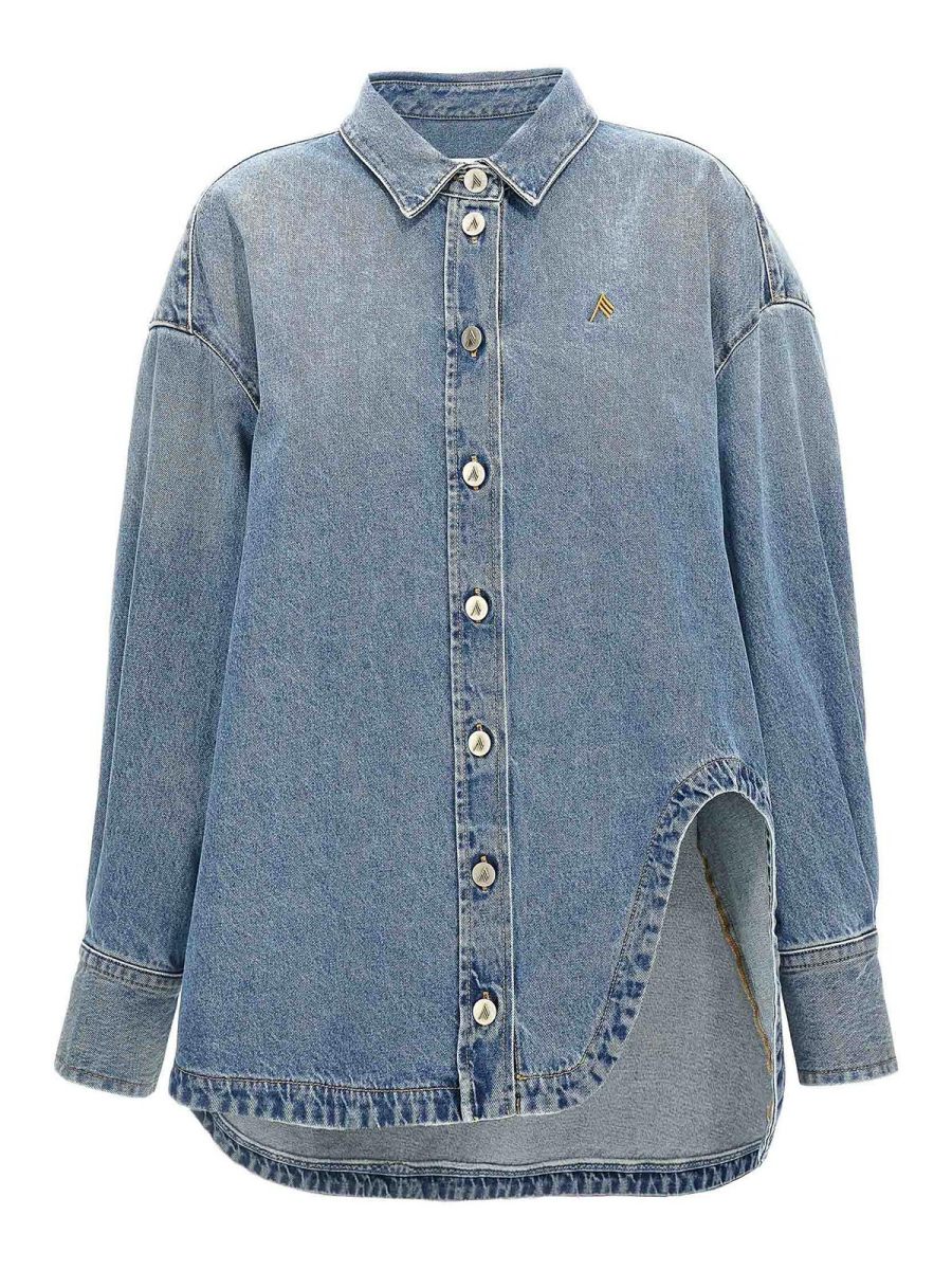 The Attico Chemise - Bleu